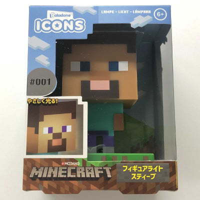 マインクラフトフィギュアライト スティーブ マイクラファン ショップ