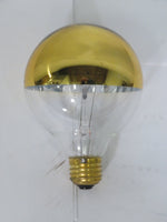 Designer Gold Finish Lightbulb
