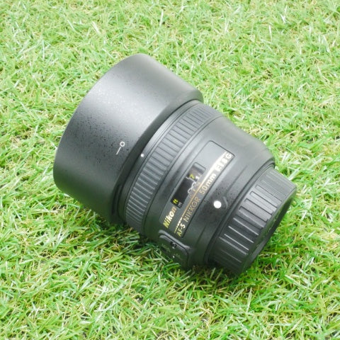 中古品 Nikon AF-S 50mm F1.8 G　中古品保護フィルター付