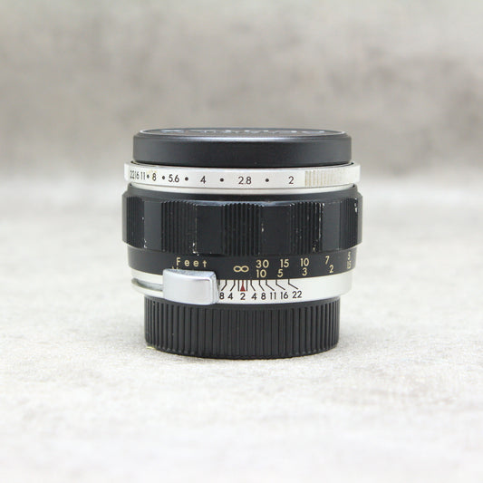 中古品 Nippon Kogaku Auto NIKKOR-H 50mm F2 ※11月6日(日)YouTubeでご