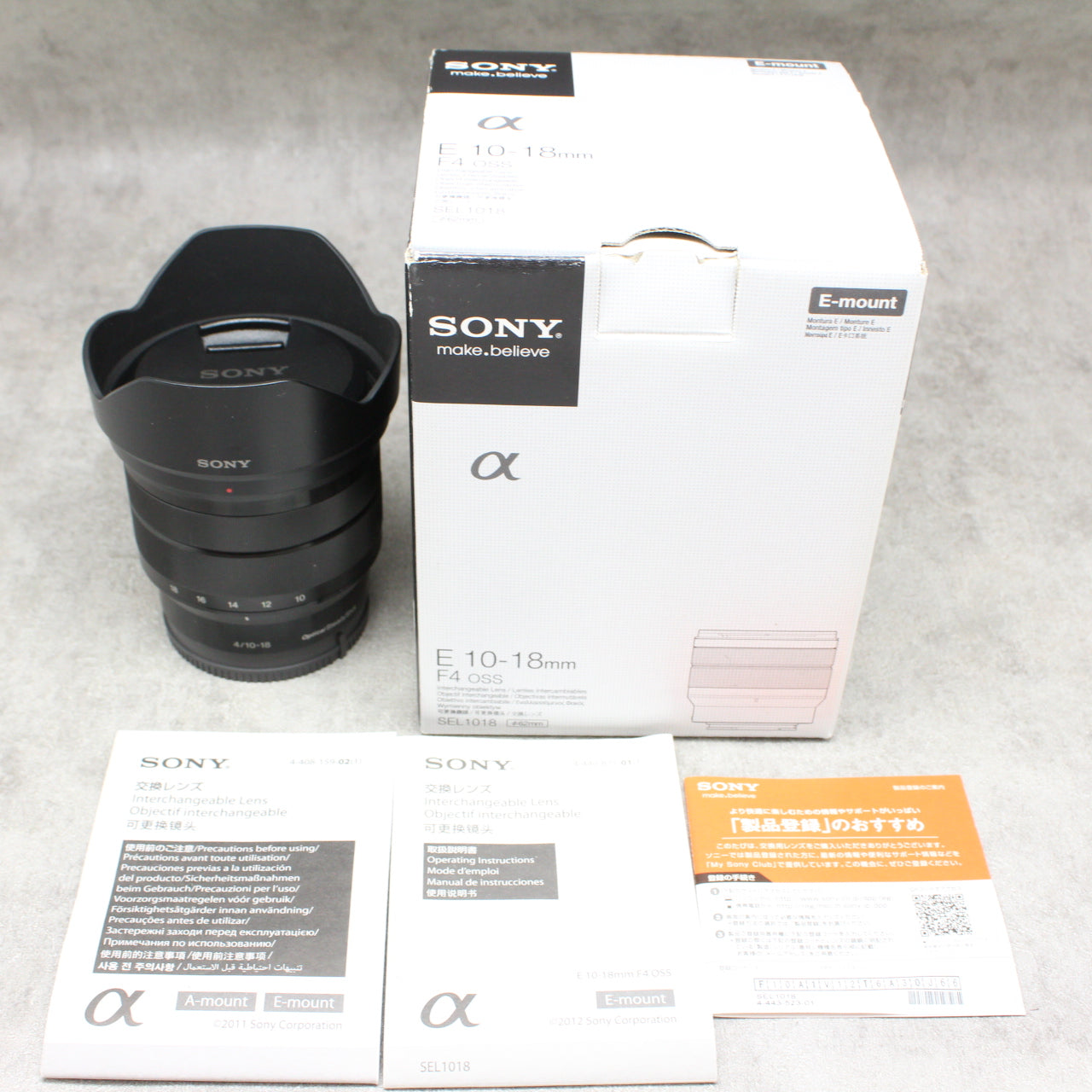 SONY E10-18F4OSS APS-C広角ズームレンズ/SEL1018 kenza.re