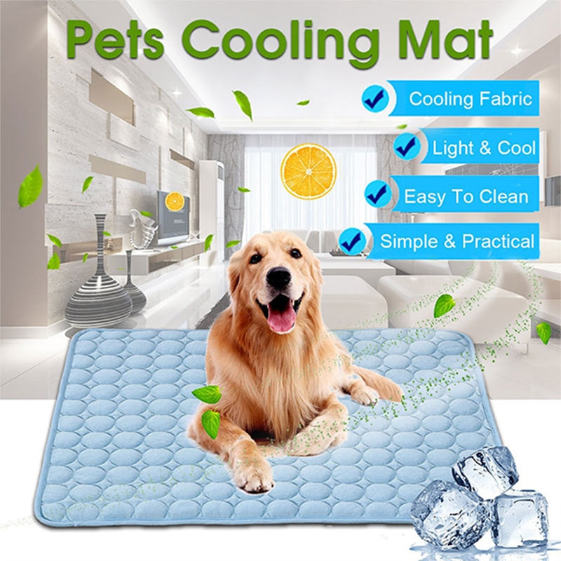Pets Cooling Mat freeshipping - Fluffy Puppy