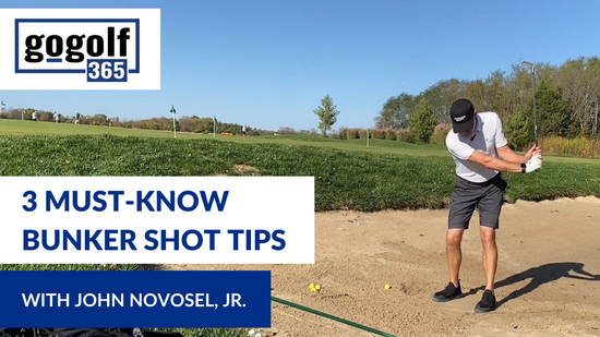 3 Must-Know Bunker Shot Tips from John Novosel, Jr.