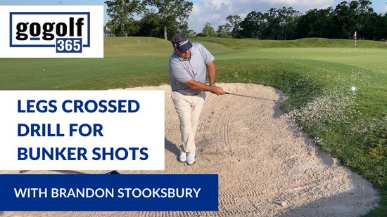 Legs Crossed Drill for Bunker Shots with Brandon Stooksbury