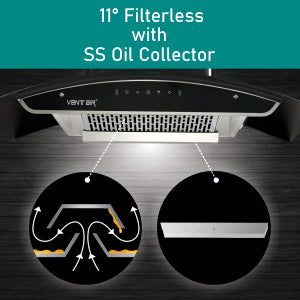 11° Filterless with SS Oil Collector