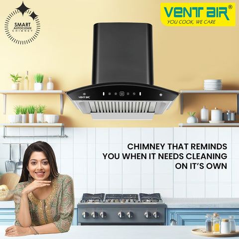 India's First Smart Autoclean Chimneys by Ventair