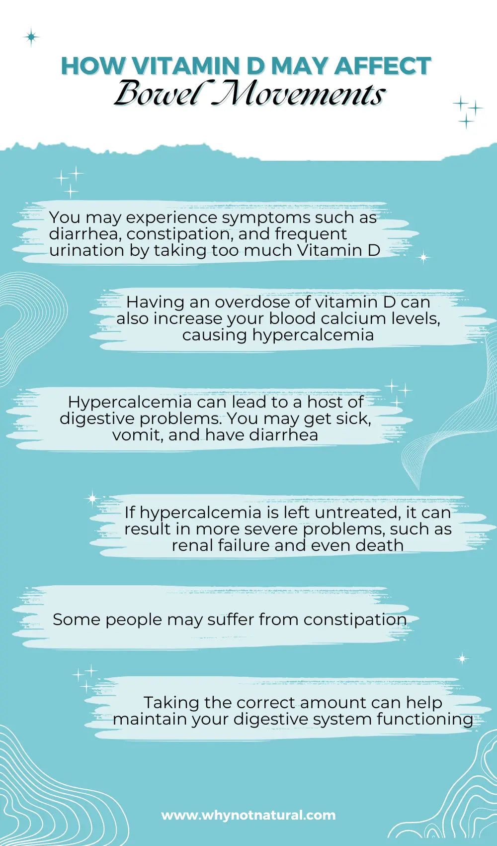 How vitamin D may affect Bowel   Movements