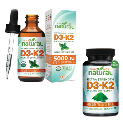 Image of D3-K2 dietary supplement, providing essential nutrients for optimal health.