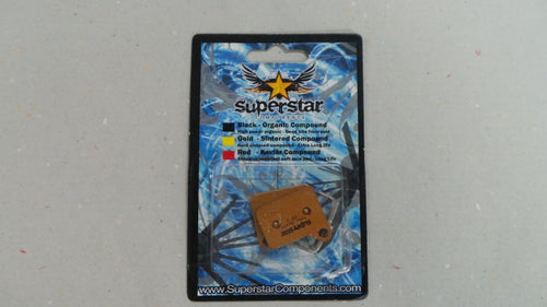 Superstar Components 0213 Gold Sintered Disc Brake Pads