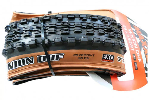 Maxxis Minion DHF EXO Dual Skinwall Tan Wall WT 63-622 Tubeless Ready Folding Tire