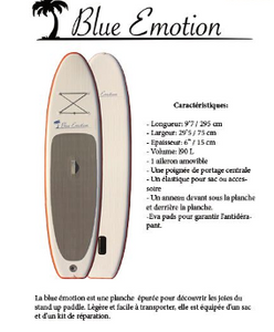 Stand Up Paddle gonflables Sroka Blue emotion