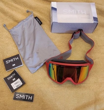 Masques de ski Smith Optics RANGE Rise S3 red sol Rouge