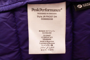 Doudounes Peak performance Jr frost