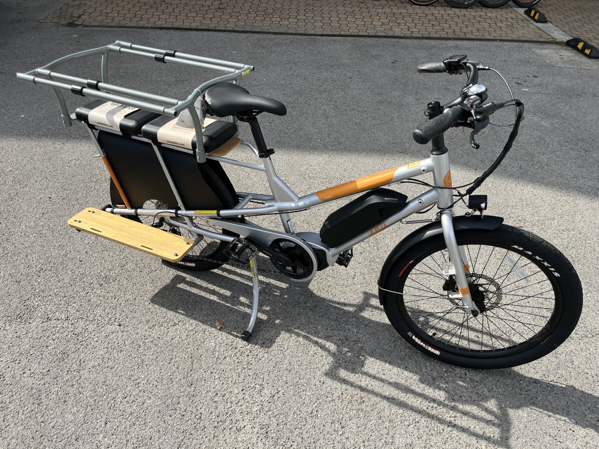 Vélos cargos électriques Yuba