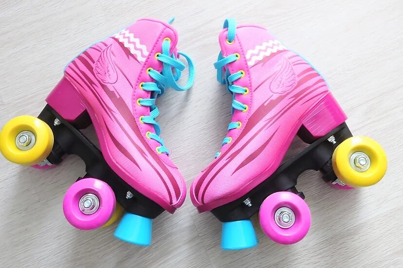 Rollers SOY LUNA Patins à roulettes Soy Luna Disney - Roces - T 34 - Seconde main très bon état