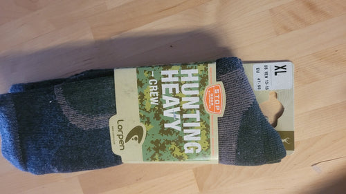 Chaussettes Lorpen Chaussettes Lorpen Hunting Heavy Crew XL (47-50)
