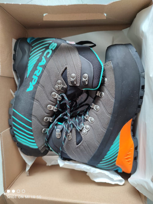 Chaussures d'alpinisme Scarpa Ribelle HD ladybleu