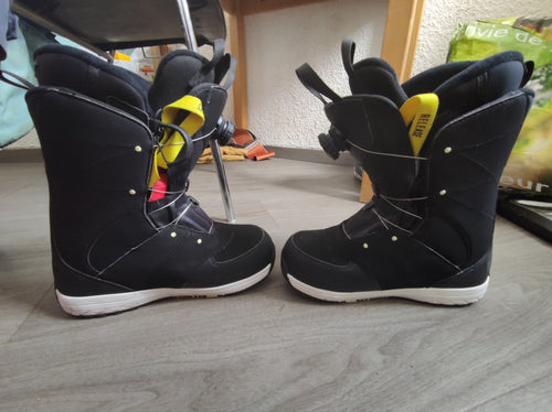 Boots de snowboard Salomon Ivy js 37 Bleu