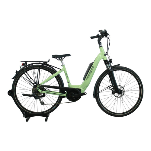 Vélo électrique vélo de ville AEB 800 vert