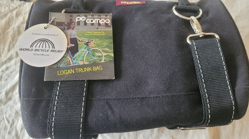 Sacoches vélo pocompo Logan TRunk Bag Noir