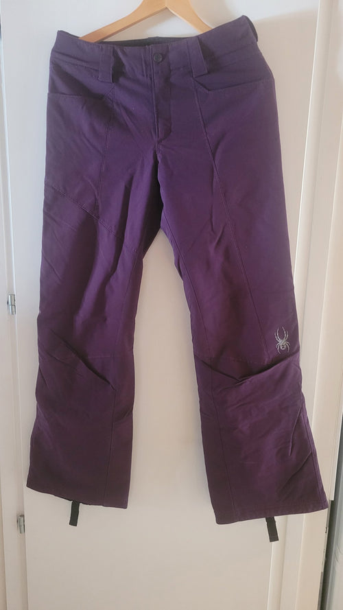 Pantalons de ski Spyder Spyder pantalon ski femme M/38 Violet Violet