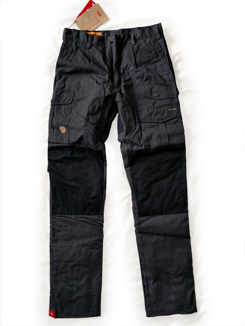 ALBARON Court - Noir - Homme Pantalon de montagne polyvalent et stretch