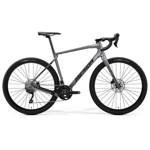 Merida Silex 4000 Gravelbike 2024 Carbon 2x10 Grey Neu