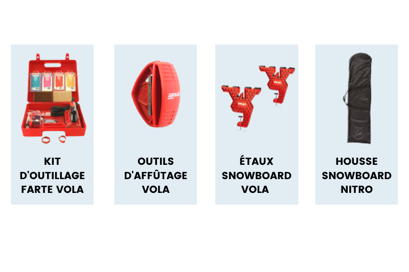 Meilleurs produits d'entretien pour votre snowboard