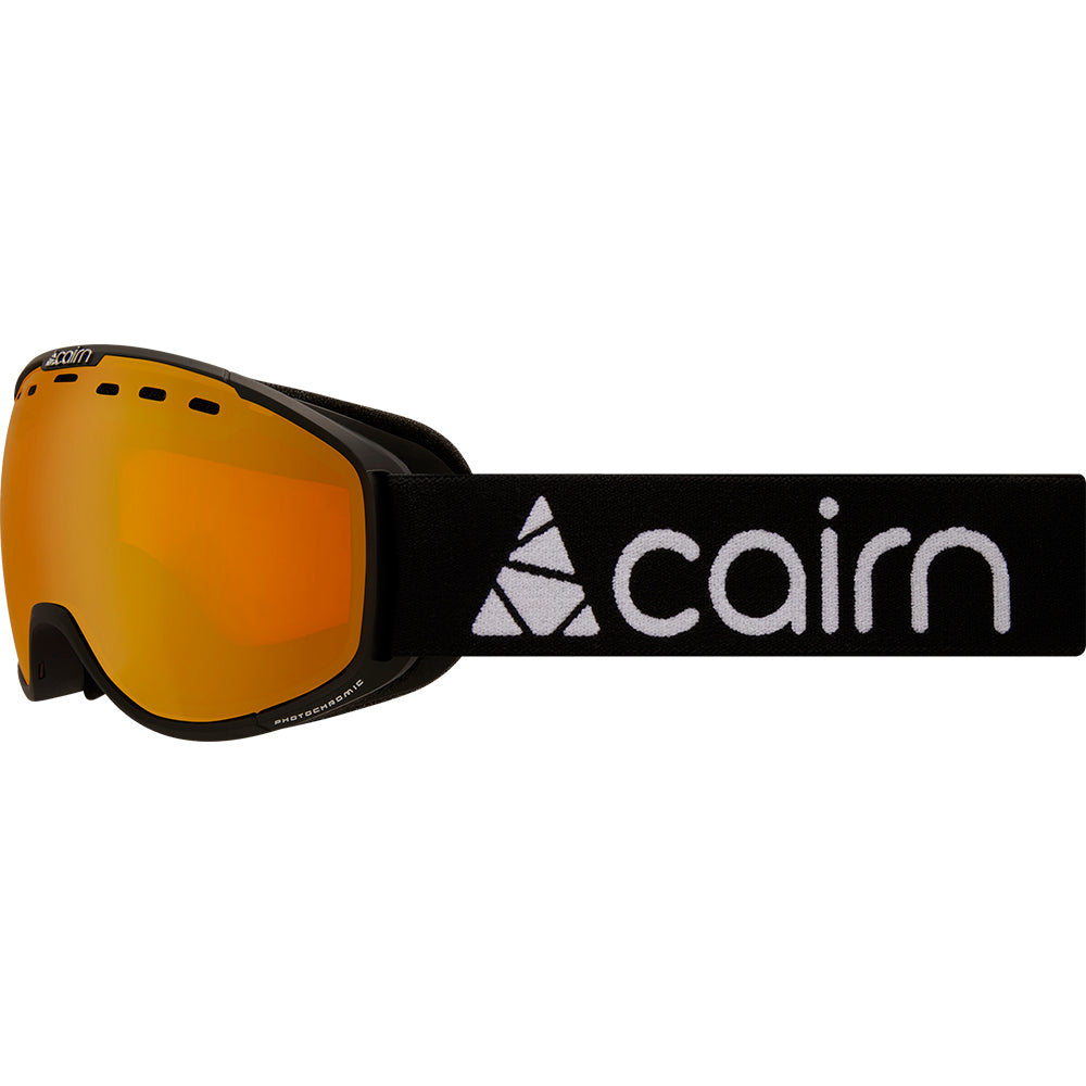 Cairn Rainbow Photochromic MAT BLACK  - masque de ski neuf