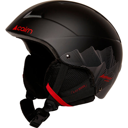 Cairn Andromed Mat Black Relief - casque de ski neuf