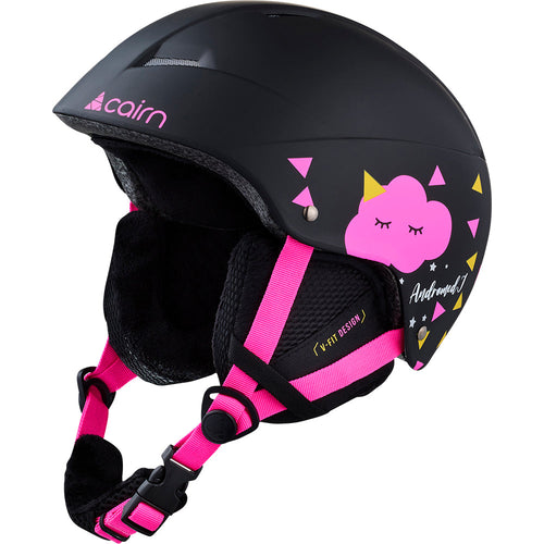 Cairn Andromed J Black Pink Cloud - casque de ski neuf