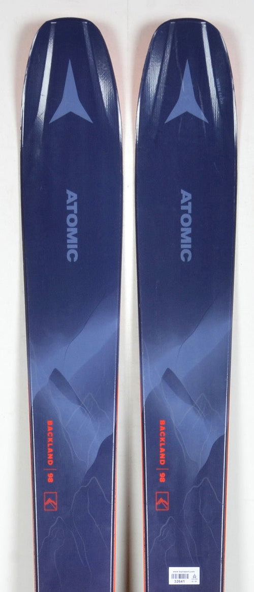 Atomic BACKLAND 98 + fix Strive 11 GW - TEST 2024 - skis d'occasion Femme