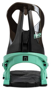 Fixations de snowboard Now  NOW Binding BRIGADA WM'S - Black/ Turquoise  femme turquoise