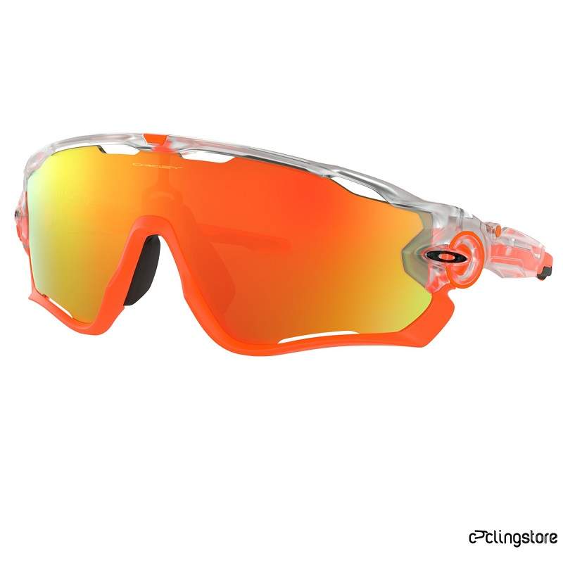 LUNETTES OAKLEY JAWBREAKER ORANGE ET TRANSPARENT