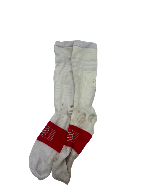 Chaussettes compressport  mixte blanc