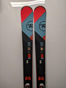 Skis alpins rossignol E 88hd mixte rouge