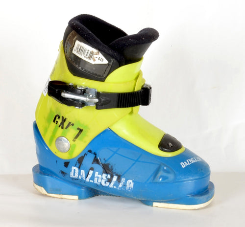Dalbello CX 1 yellow / blue - Chaussures de ski d'occasion Junior