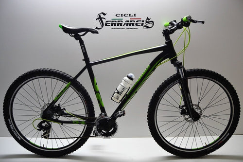 Mtb bici 29  nero verde personalizzabile