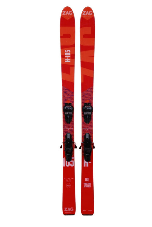 Ski Test Zag H 105 + fixations