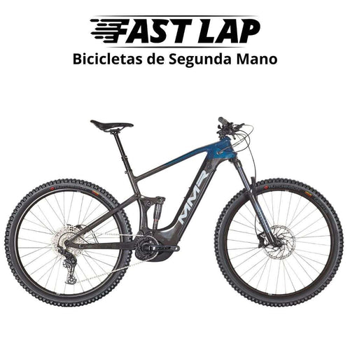 MMR X-Bolt 140-70 Bicicleta Montaña Eléctrica Shimano Deore 12v Rueda 29 Azul Gris Talla S