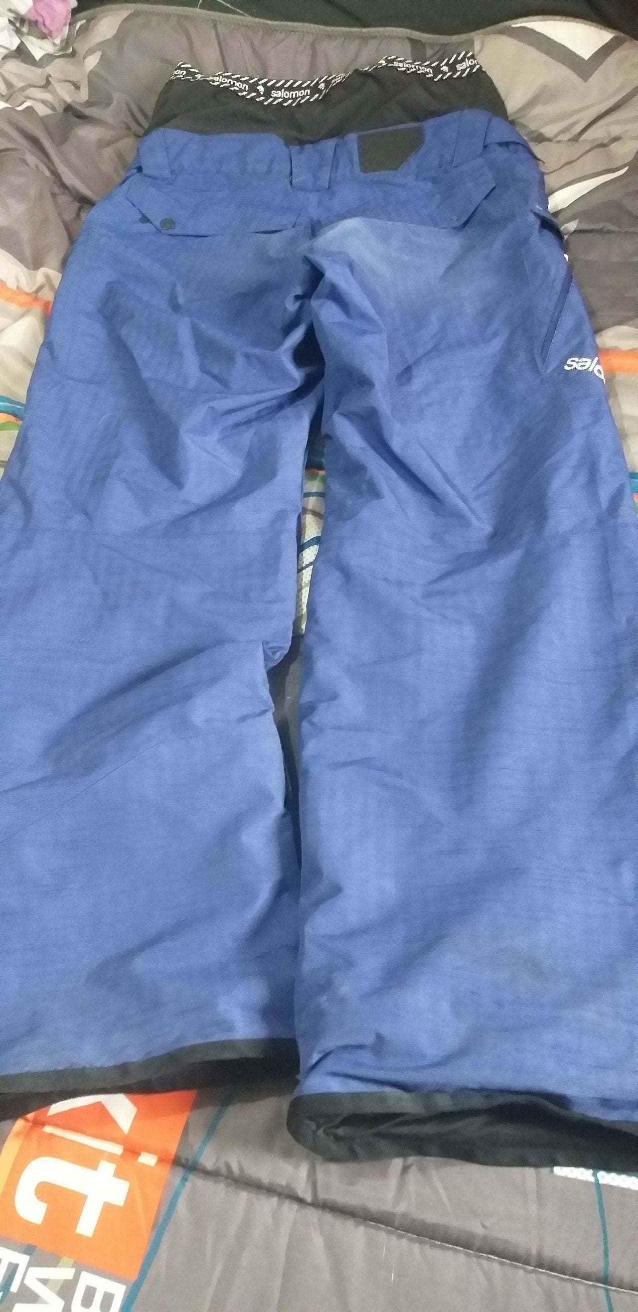 Pantalons de ski Salomon Bleu