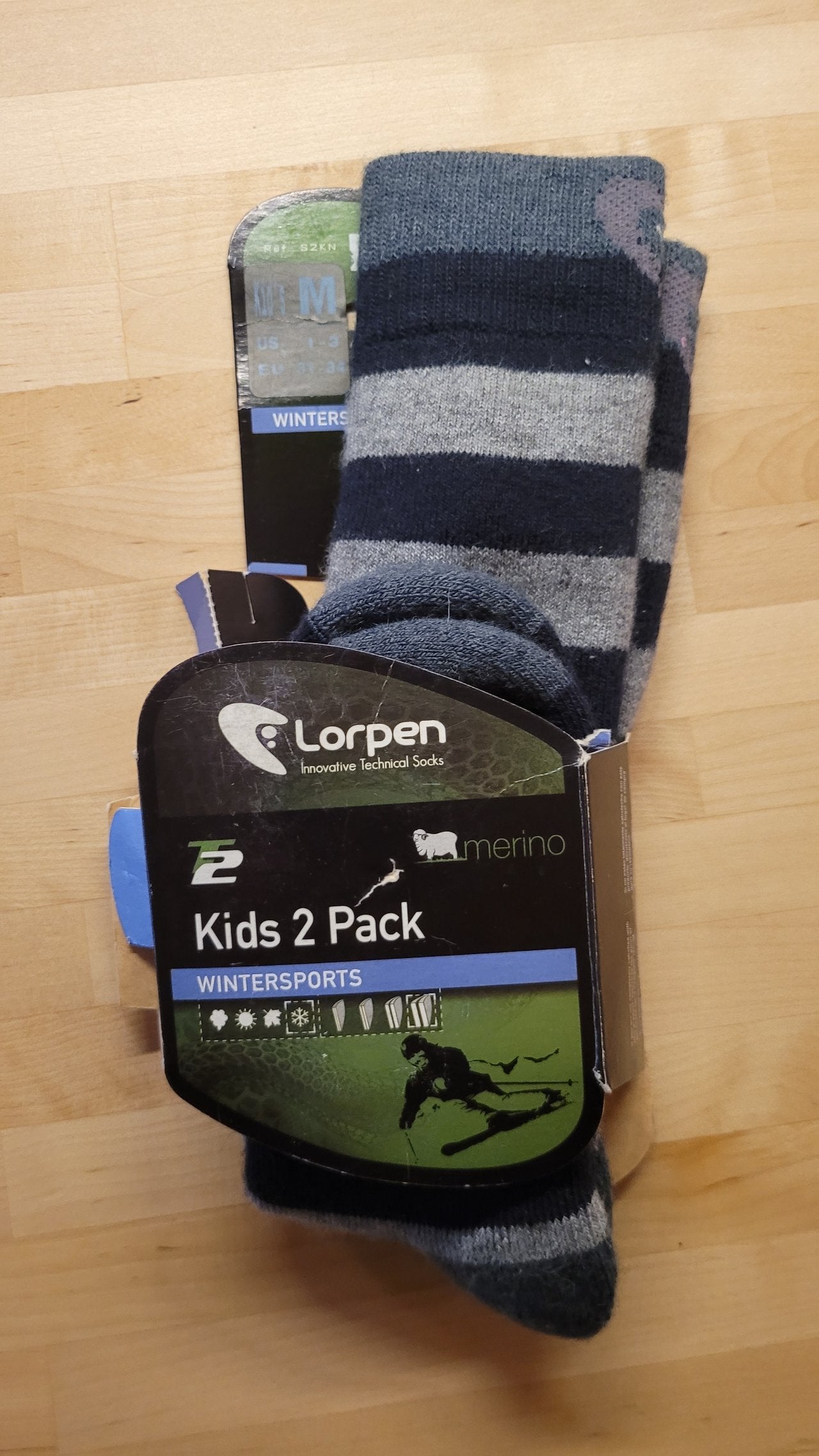 Chaussettes de ski Lorpen Bleu