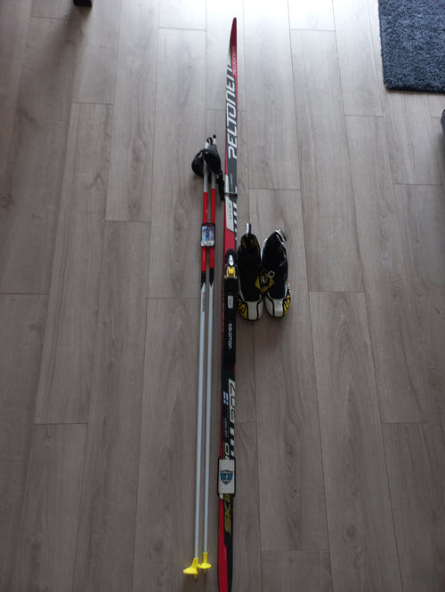 Skis de fond Salomon Rouge