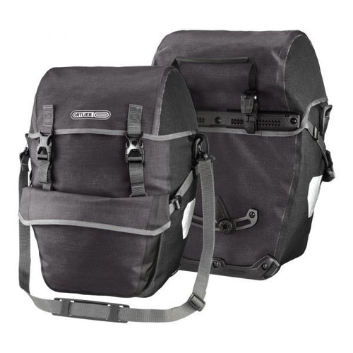 Sacoches de vélo Ortlieb Bike-Packer Plus Granite (paire)