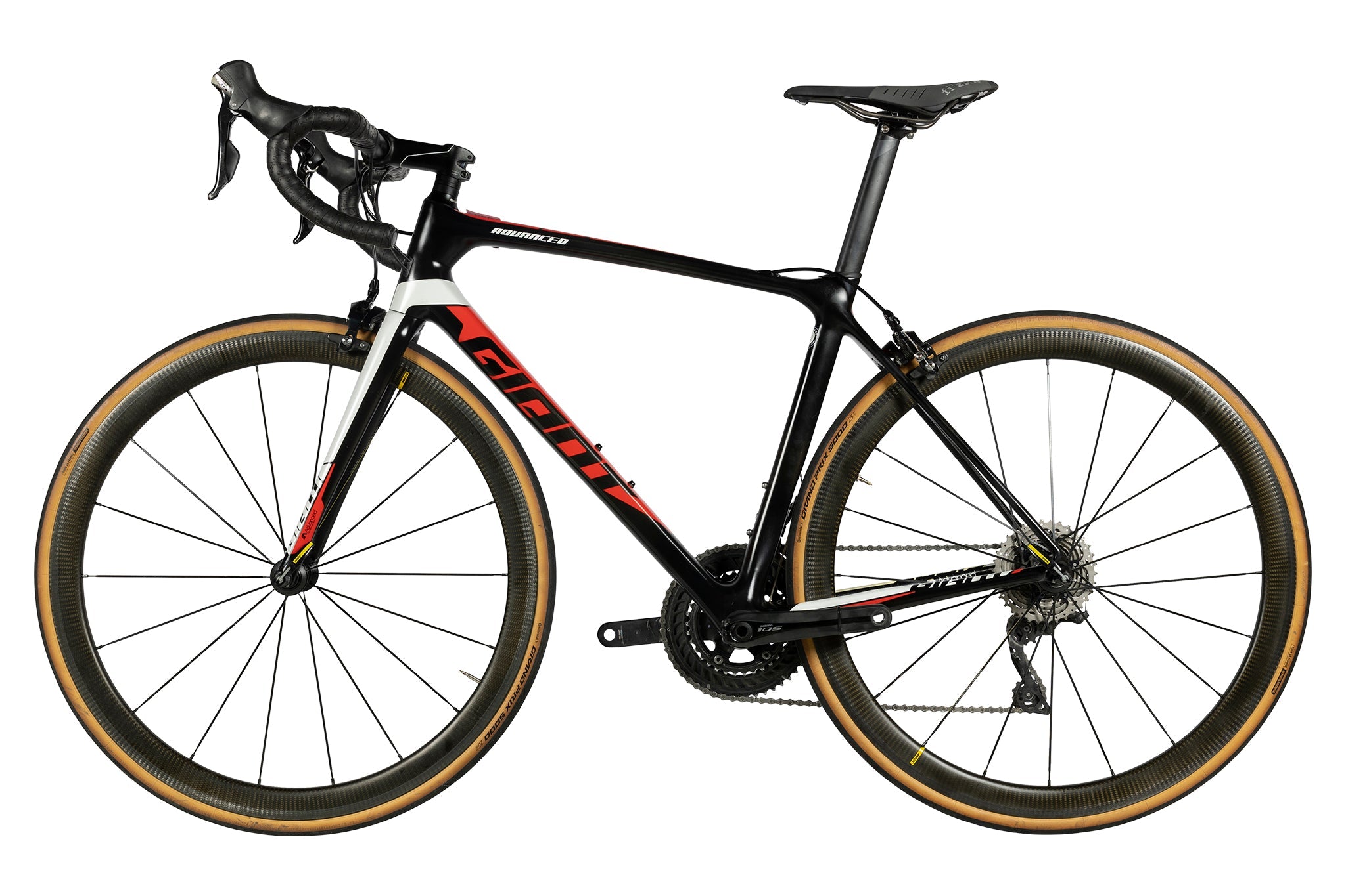 V los de route Giant Giant TCR Advanced 1 2016 Medium M Barooders