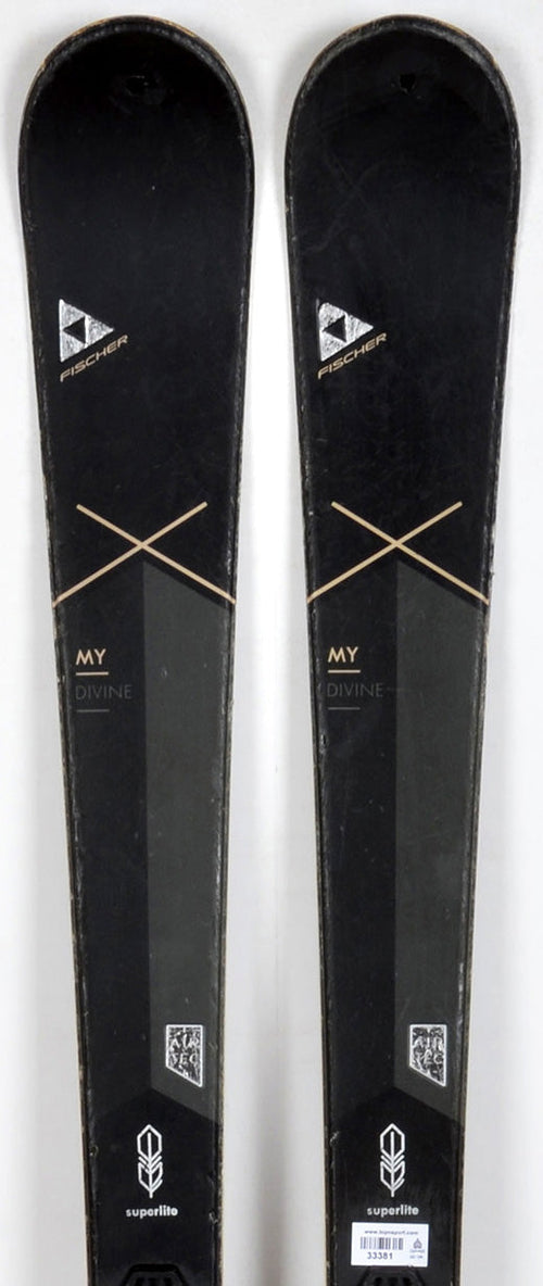 Fischer MY DIVINE SLR black - skis d'occasion Femme