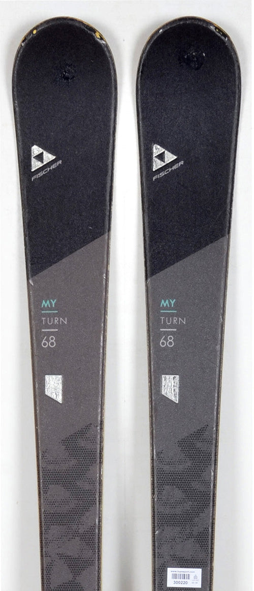 Fischer MY TURN 68 black - skis d'occasion Femme