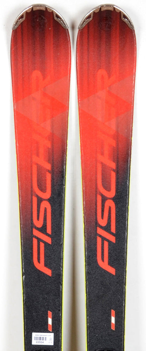 Fischer RC4 THE CURV PRO red - skis d'occasion Junior