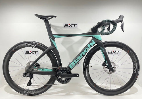 BIANCHI Oltre Pro Ultegra Di2 12v Nero/Celeste