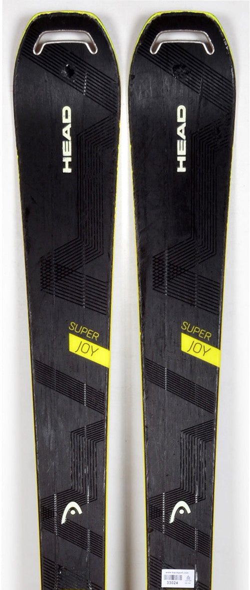 Head SUPER JOY full blk - skis d'occasion Femme